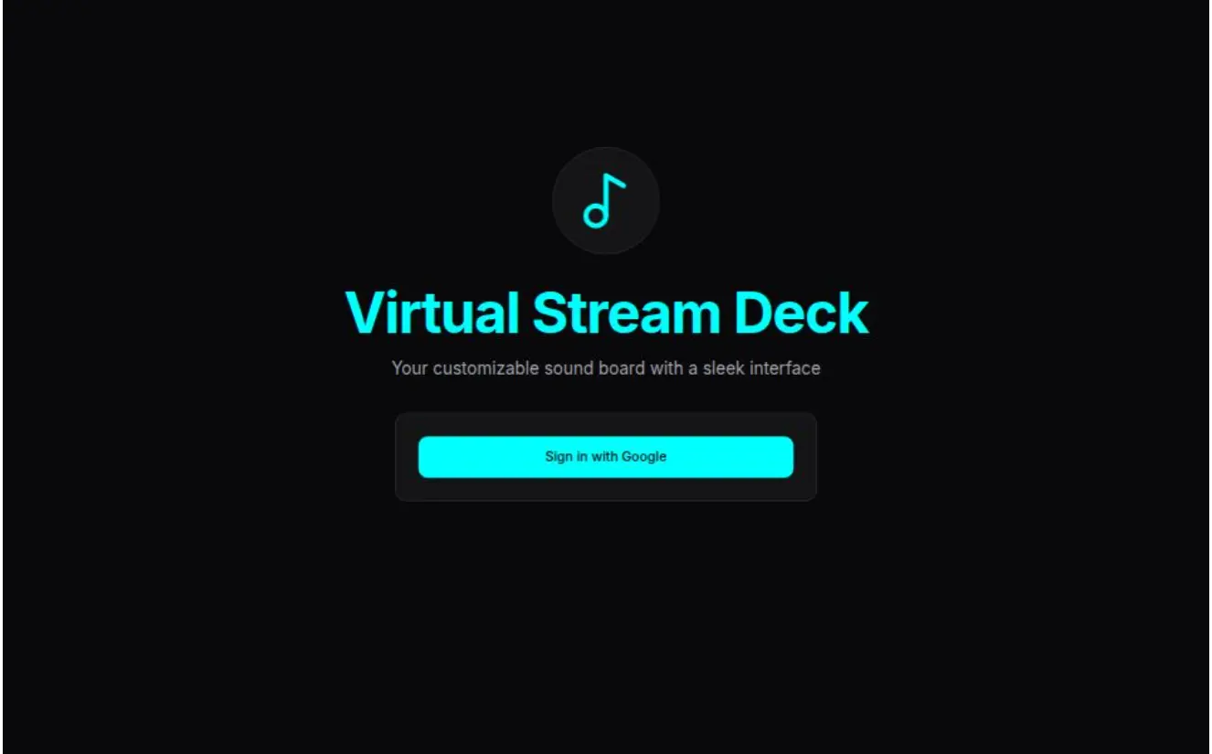 Virtual Stream Deck